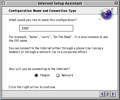 Mac OS 9 Internet Setup